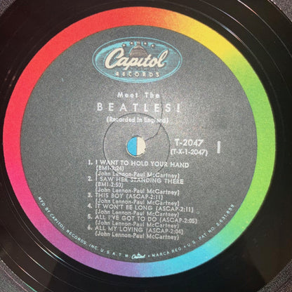 Beatles, The : Meet The Beatles! (LP,Album,Mono)