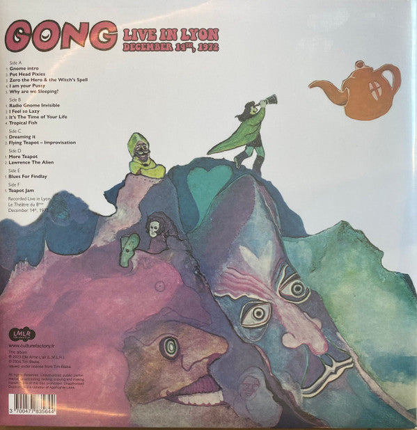 Gong : Live In Lyon December 14th, 1972 (LP,Record Store Day,Stereo)