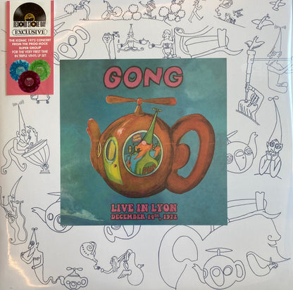 Gong : Live In Lyon December 14th, 1972 (LP,Record Store Day,Stereo)