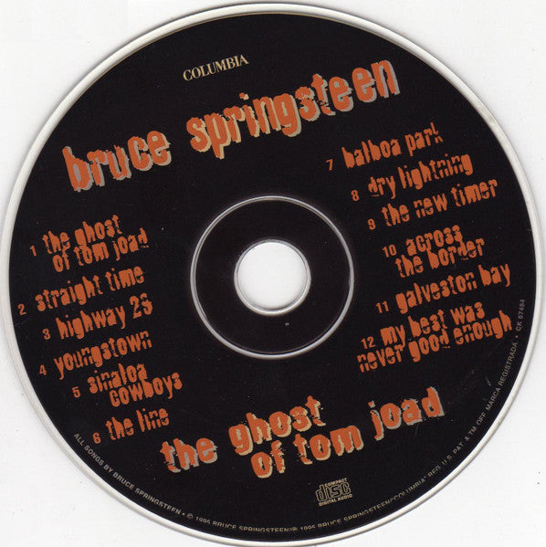 Bruce Springsteen : The Ghost Of Tom Joad (Album)