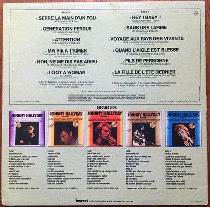 Johnny Hallyday : Volume 6 (LP,Compilation,Stereo)