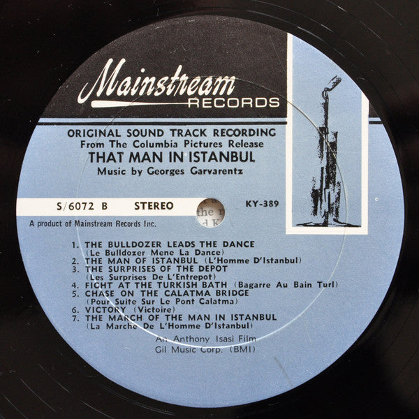 Georges Garvarentz : That Man In Istanbul (Original Sound Track Recording) (LP,Album,Stereo)