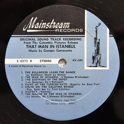 Georges Garvarentz : That Man In Istanbul (Original Sound Track Recording) (LP,Album,Stereo)