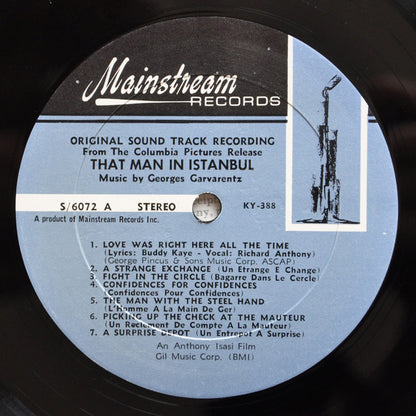 Georges Garvarentz : That Man In Istanbul (Original Sound Track Recording) (LP,Album,Stereo)