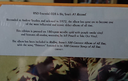 Big Star : #1 Record (LP,Album,Record Store Day,Limited Edition,Reissue)