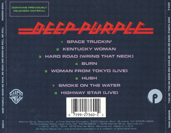 Deep Purple : When We Rock, We Rock And When We Roll, We Roll (Compilation)