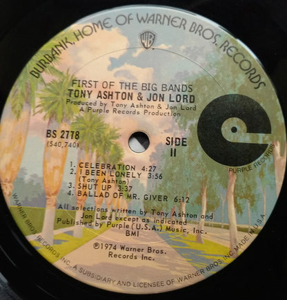 Ashton & Lord : First Of The Big Bands (LP,Album)