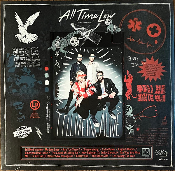 All Time Low : Tell Me I'm Alive (LP,Album,Limited Edition,Stereo)