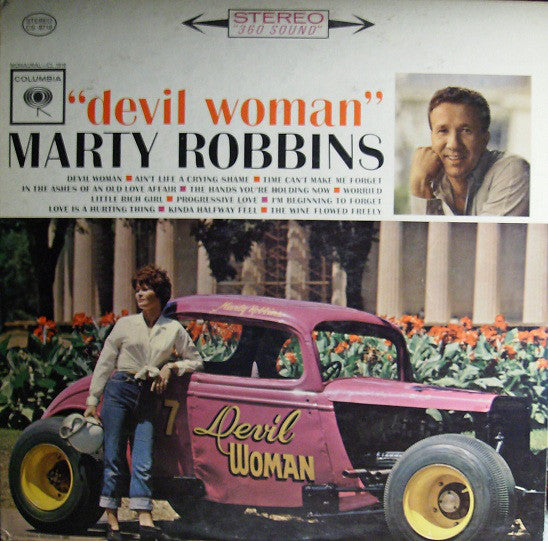 Marty Robbins : Devil Woman (LP,Album,Stereo)