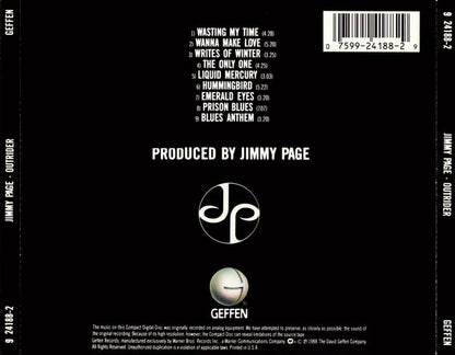 Jimmy Page : Outrider (Album)