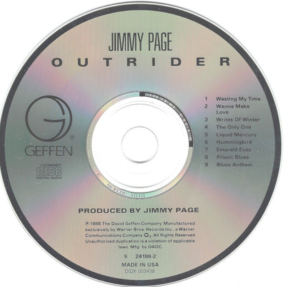 Jimmy Page : Outrider (Album)