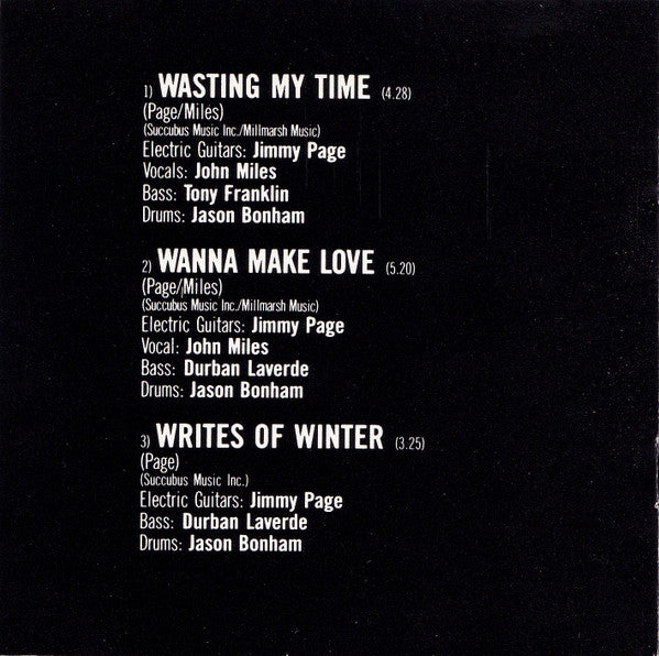 Jimmy Page : Outrider (Album)