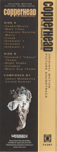 James Mobberley, Gerald Kemner : Copperhead The Snake Movie (Original Motion Picture Soundtrack) (Album,Club Edition)