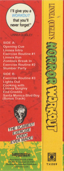 John Vulich : Linnea Quigley's Horror Workout (Original Movie Soundtrack) (Album,Club Edition)