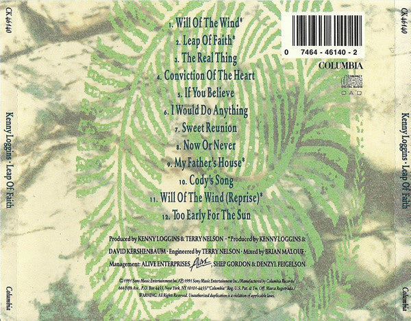 Kenny Loggins : Leap Of Faith (Album)