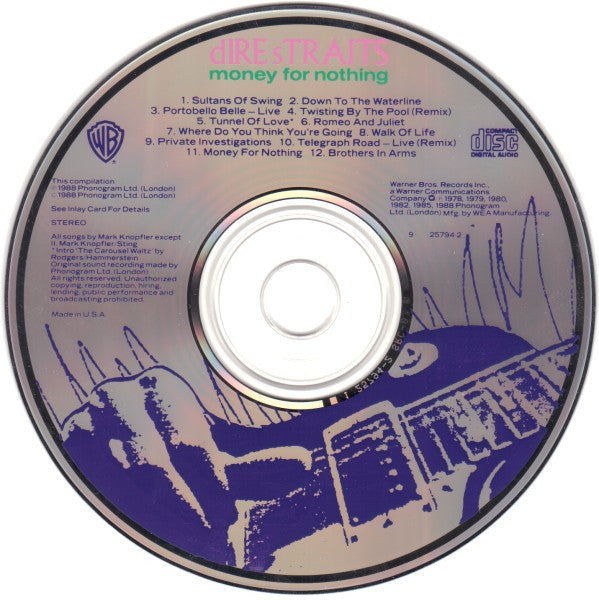 Dire Straits : Money For Nothing (Compilation)