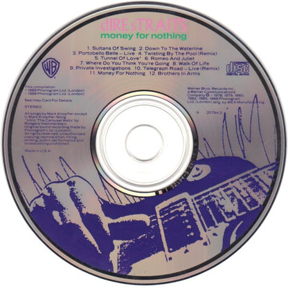 Dire Straits : Money For Nothing (Compilation)