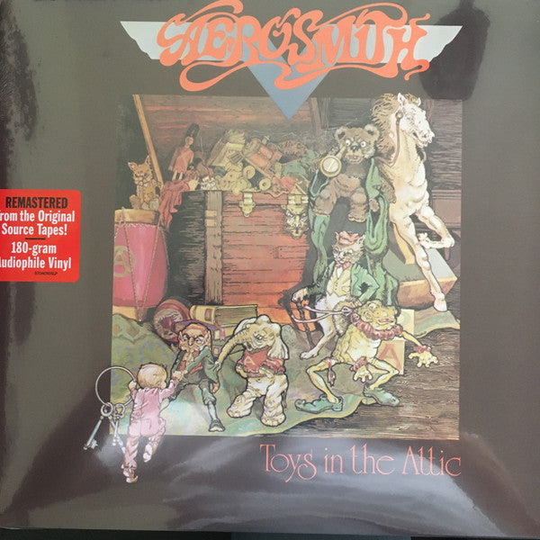 Aerosmith : Toys In The Attic (LP,Album,Remastered,Repress)