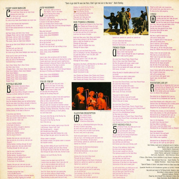 Bob Marley & The Wailers : Confrontation (LP,Album,Stereo)