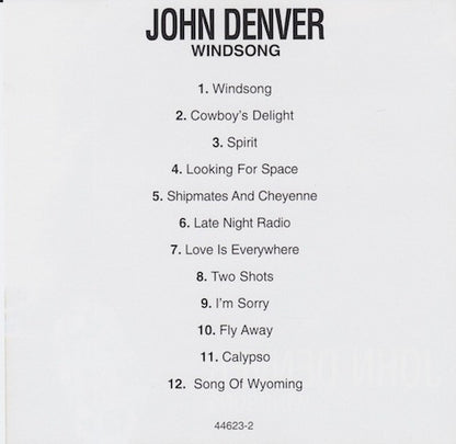 John Denver : Windsong (Album)
