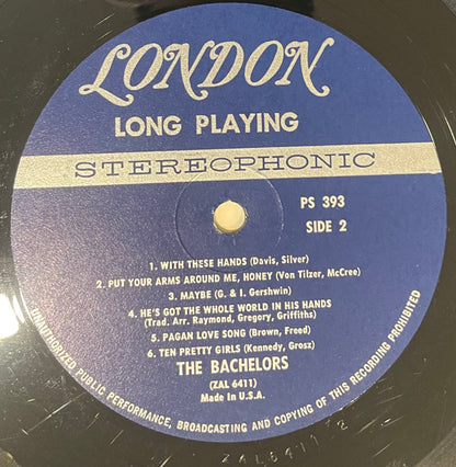 Bachelors, The : Back Again (LP,Stereo)
