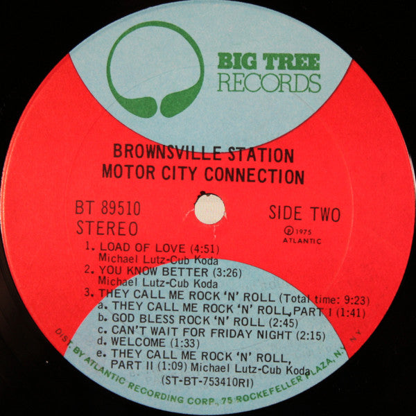 Brownsville Station : Motor City Connection (LP,Album)