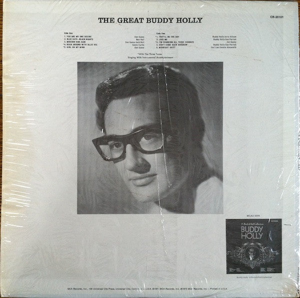 Buddy Holly : The Great Buddy Holly (LP,Album,Reissue)