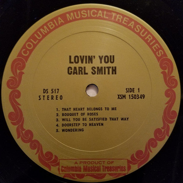 Carl Smith (3) : Lovin' You (LP,Album)
