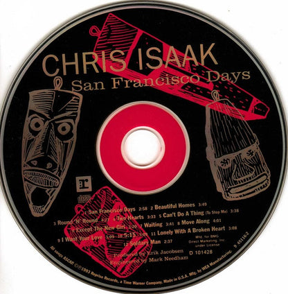 Chris Isaak : San Francisco Days (Album,Club Edition)