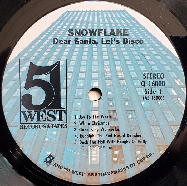 Snowflake (8) : Dear Santa, Let's Disco (LP)