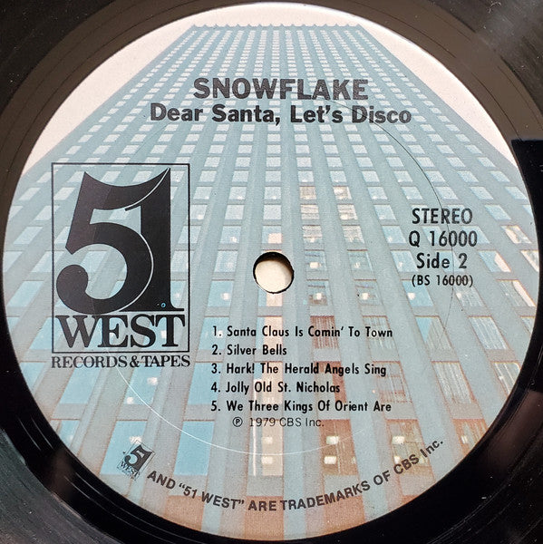 Snowflake (8) : Dear Santa, Let's Disco (LP)