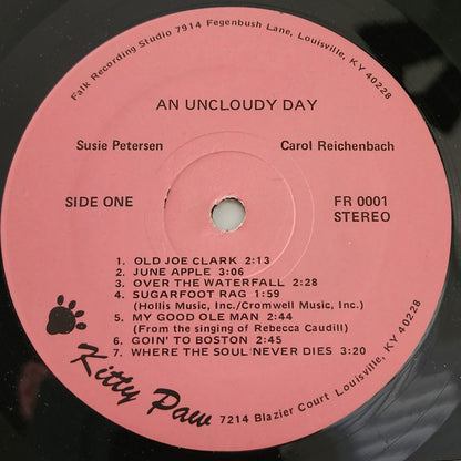 Susie Petersen, Carol Reichenbach : An Uncloudy Day (LP,Album)