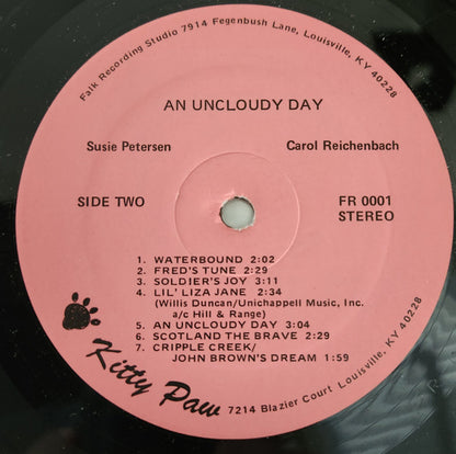 Susie Petersen, Carol Reichenbach : An Uncloudy Day (LP,Album)