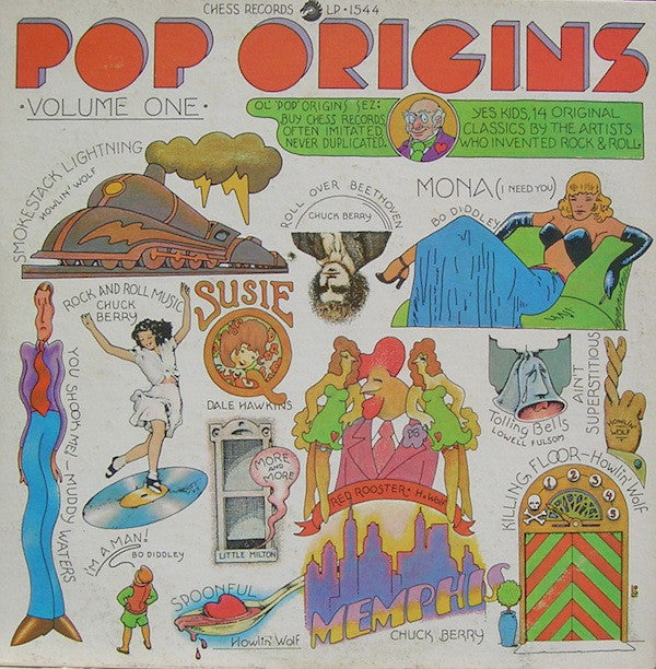 Various : Pop Origins (LP,Compilation,Mono)