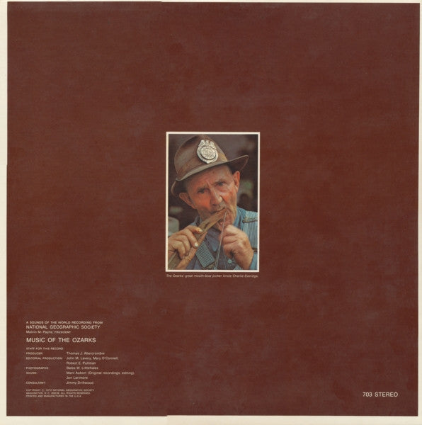 Various : Music Of The Ozarks (LP,Compilation,Stereo)