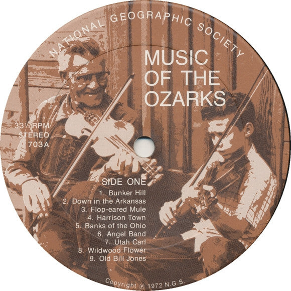 Various : Music Of The Ozarks (LP,Compilation,Stereo)