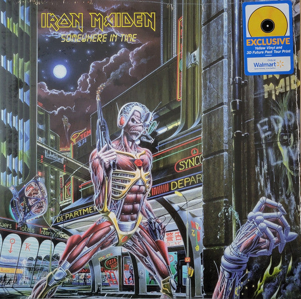 Iron Maiden : Somewhere In Time (LP,Album,Reissue)
