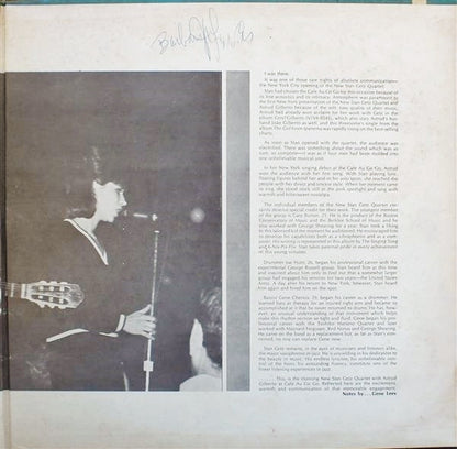 New Stan Getz Quartet, The Featuring Astrud Gilberto : Getz Au Go Go (LP,Album,Stereo)