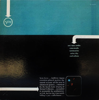 New Stan Getz Quartet, The Featuring Astrud Gilberto : Getz Au Go Go (LP,Album,Stereo)