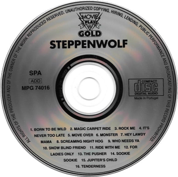 Steppenwolf : Born To Be Wild (Compilation)