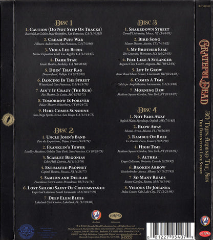 Grateful Dead, The : 30 Trips Around The Sun (The Definitive Live Story 1965 - 1995) (HDCD,Album)