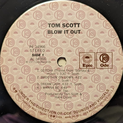Tom Scott : Blow It Out (LP,Album,Stereo)