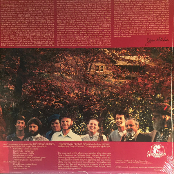 Jean Ritchie : High Hills And Mountains (LP)