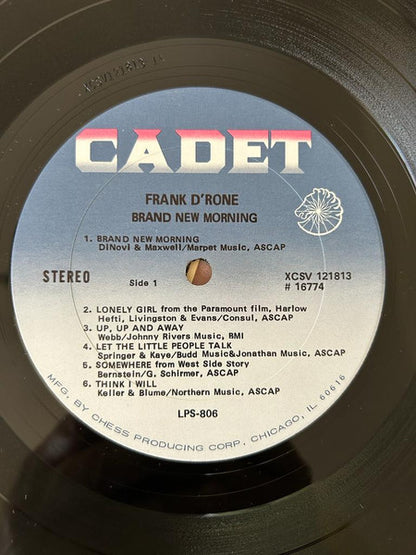 Frank D'Rone : Brand New Morning (LP,Album,Stereo)