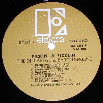 Dillards, The With Byron Berline : Pickin' And Fiddlin' (LP,Album,Repress,Stereo)