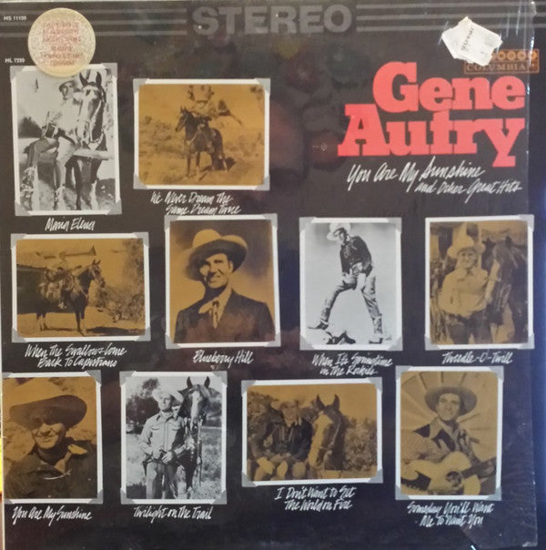 Gene Autry : You Are  My Sunshine And Other Great Hits (LP,Compilation)