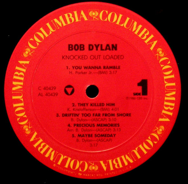 Bob Dylan : Knocked Out Loaded (LP,Album)