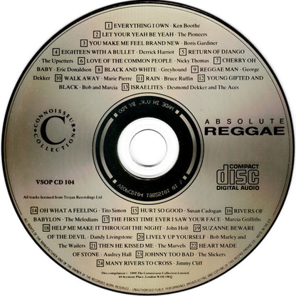 Various : Absolute Reggae (Compilation,Repress)