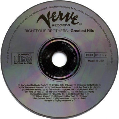 Righteous Brothers, The : Greatest Hits (Compilation)