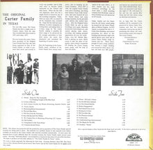 Carter Family, The : The Original Carter Family In Texas Volume 1 (LP,Album)